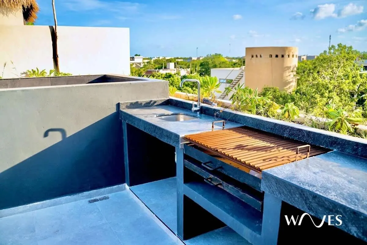 Great Located Studio Ph With Private Pool By Waves Management Tulum